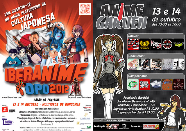 Lembrete : Anime Gakuen 2012 e IberAnime OPO 2012 Lembrete : Anime Gakuen 2012 e IberAnime OPO 2012