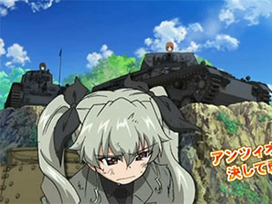 Girls & Panzer filme e OVA - trailer