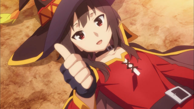 3. Megumin - KonoSuba (332 votes)