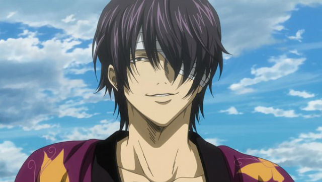 18. Shinsuke Takasugi - Gintama (138 votos)