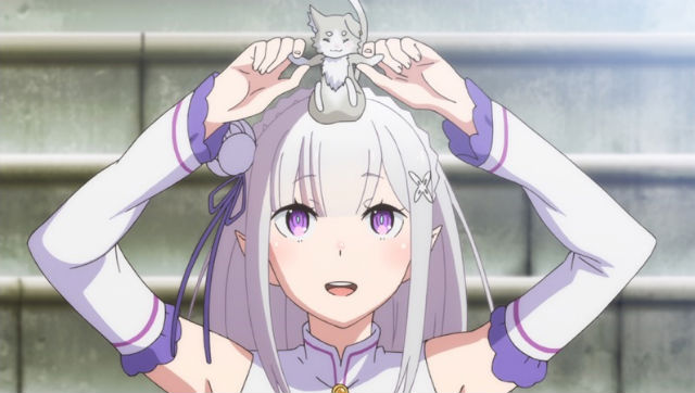 9. Emilia - Re:Zero (216 votes)