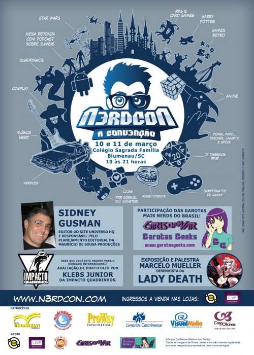 Folder oficial do evento