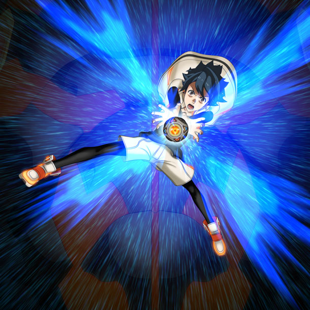 Azuma Kazuki (Yusuke Kobayashi), é um garoto de 16 anos de idade impetuoso que viajou pelo mundo com o seu pai antes de retornar ao Japão para se unir ao seu Bubuki. Azuma tem medo de alturas.