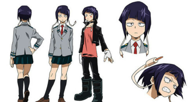My Hero Academia - mais design de personagens