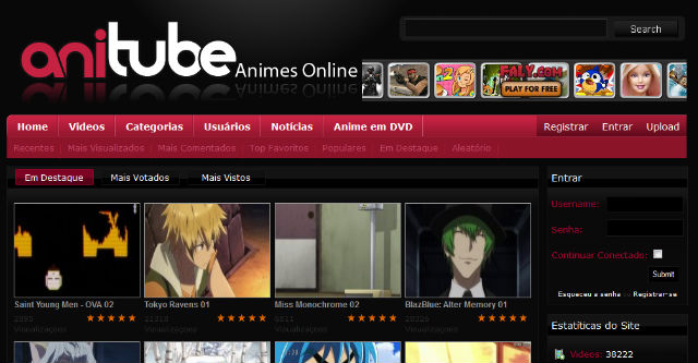 AniTube - Assistir Animes Online no AniTube!