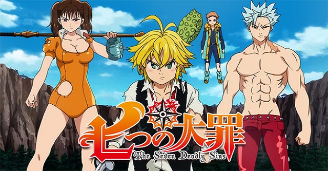 Os sete pecados em Nanatsu no Taizai (anime) - Levando a Sério