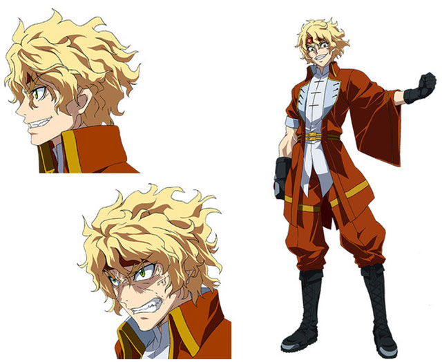 Kenji Akabane como Blaze