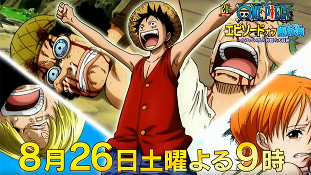 One Piece Episode of East Blue – 5 novos trailers