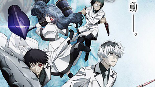 Imagem promocional da 2ª temporada de Tokyo Ghoul:re