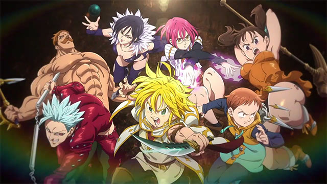 Novo pôster promocional da parte 2 do Filme Nanatsu no Taizai