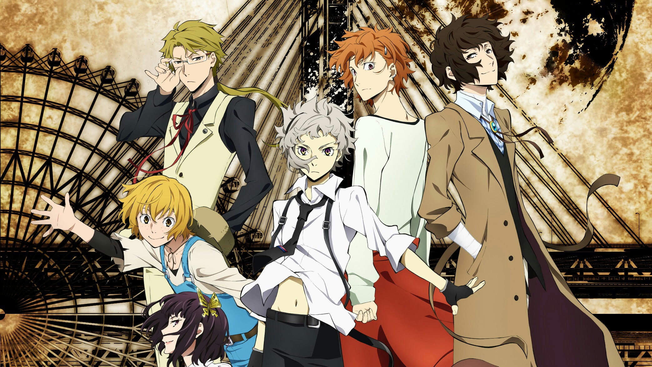 Bungou Stray Dogs será dublado a pedido do Crunchyroll