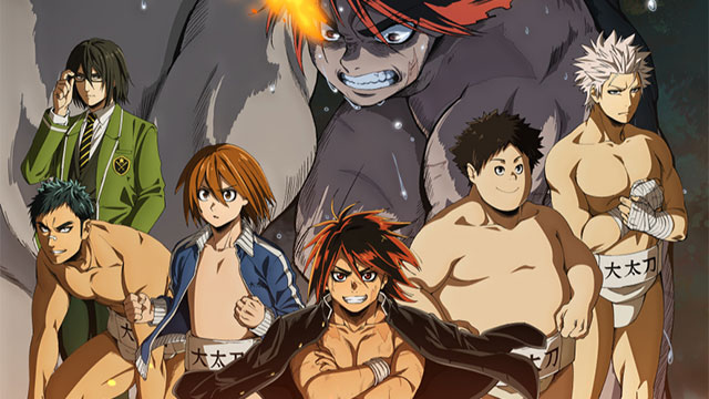 Hinomaru Zumou adapta 1ª parte do mangá