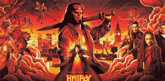 Imagem promocional do reboot de Hellboy