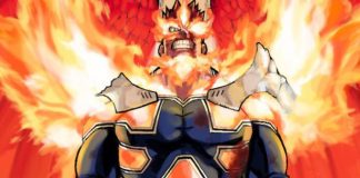 Capa do volume 21 do mangá de My Hero Academia