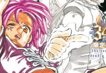 Capa do volume 34 de The Seven Deadly Sins que vai ter um OAD Capa do volume 34 de The Seven Deadly Sins que vai ter um OAD