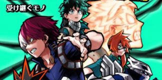 Capa do volume 22 do mangá de My Hero Academia