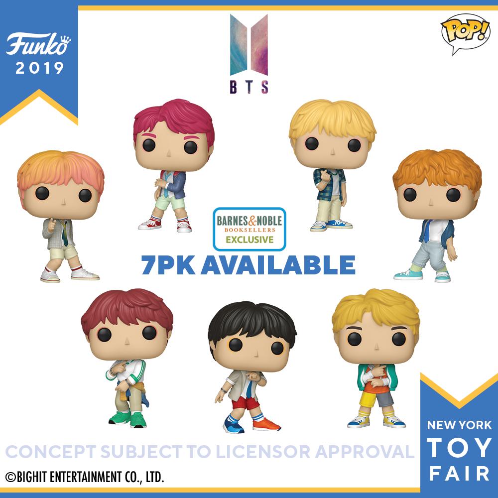 Funko Pops dos BTS