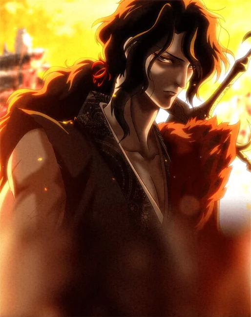 Sensui Kanzaki, um samurai que viajou desde o início do período Edo.