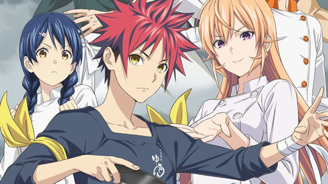 Shokugeki no Souma - 4º temporada anunciada com trailer para Abril