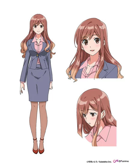 Shiori Izawa (versão normal) e Iroha Haruno (sem censura) são Saki Watase