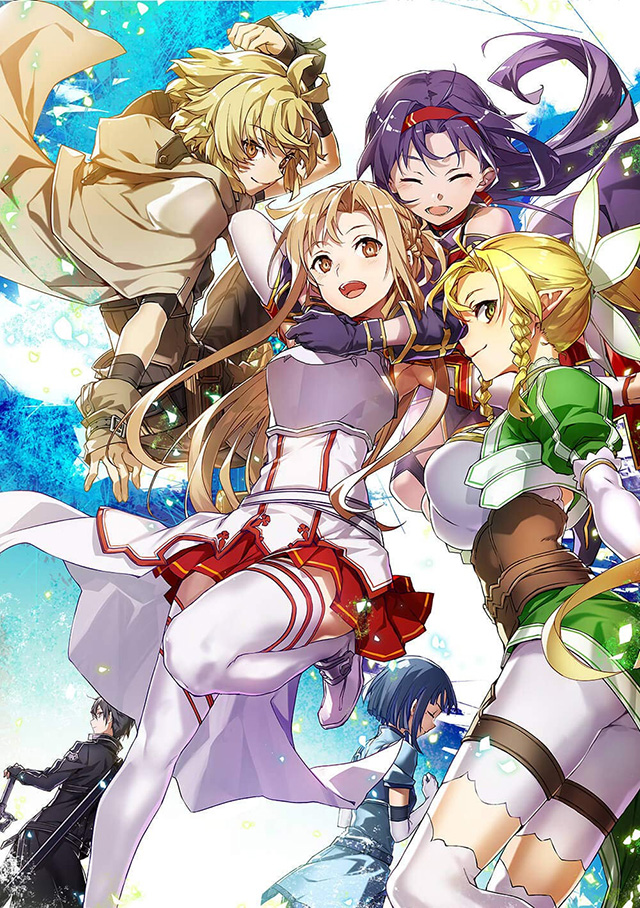 Imagem da arte de capa do volume 22 de Sword Art Online