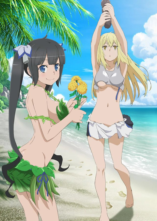 Imagem promocional do OVA de DanMachi