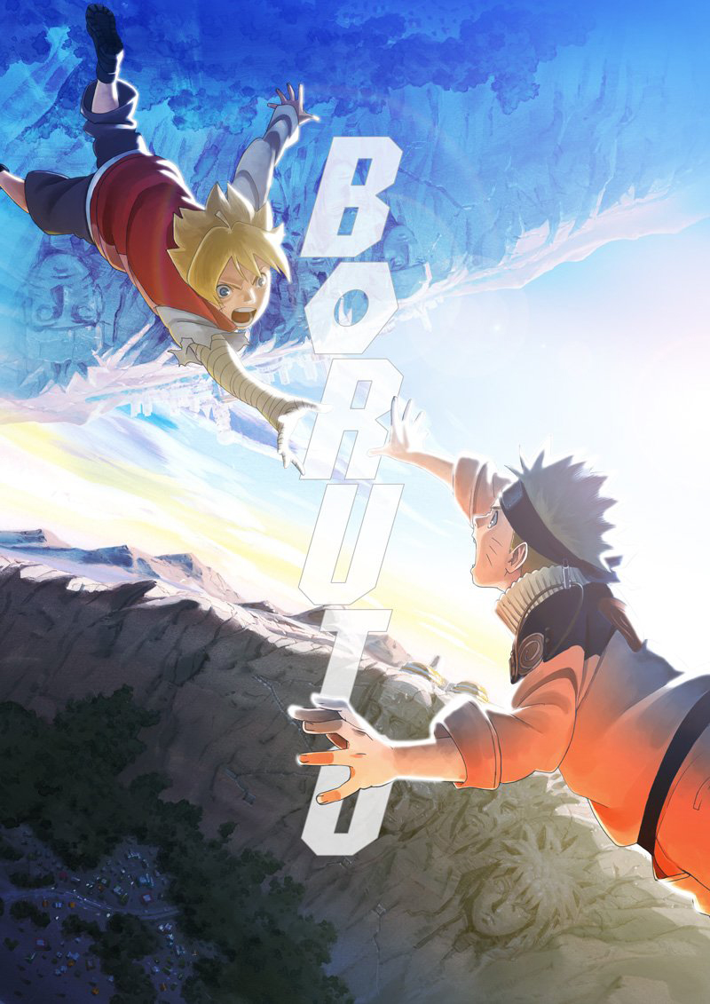 Imagem promocional dos 20 anos de Naruto