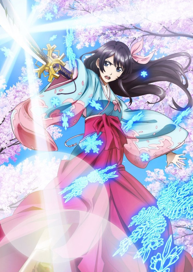 Imagem promocional da série anime de New Sakura Wars