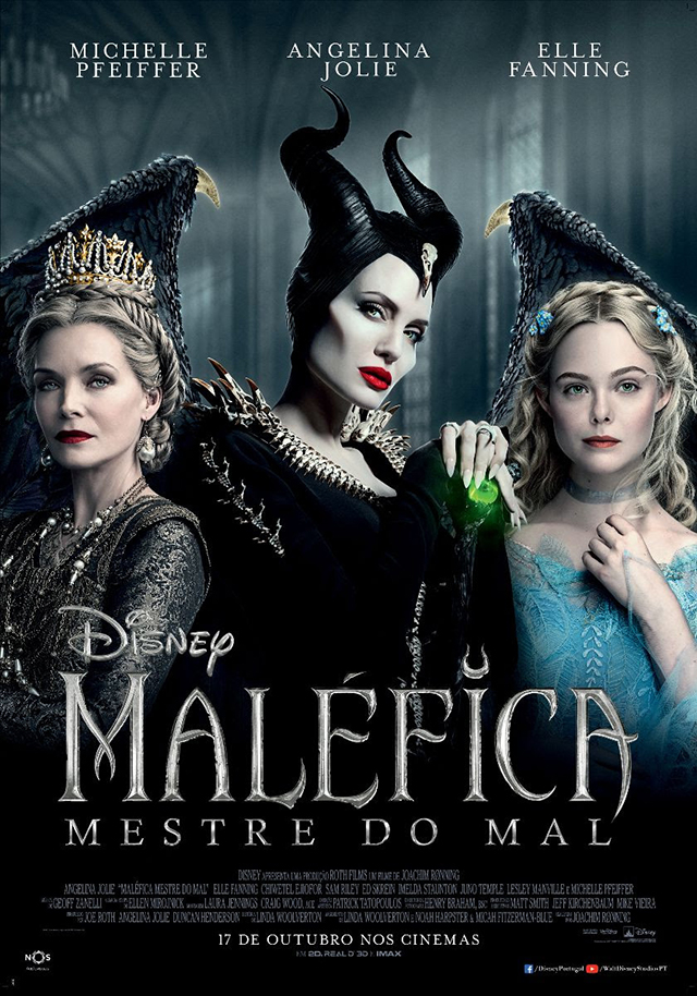 Poster de Maléfica Mestre do Mal