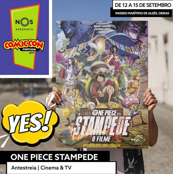 One Piece: Stampede na Comic Con Portugal 2019