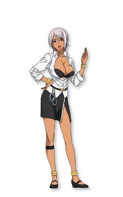 Shizuka Itou como Nana, uma bela animada que administra uma taberna itinerante