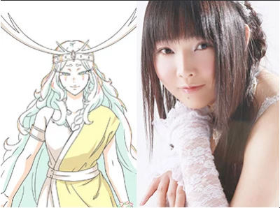 Yukana como Rainha Boudica