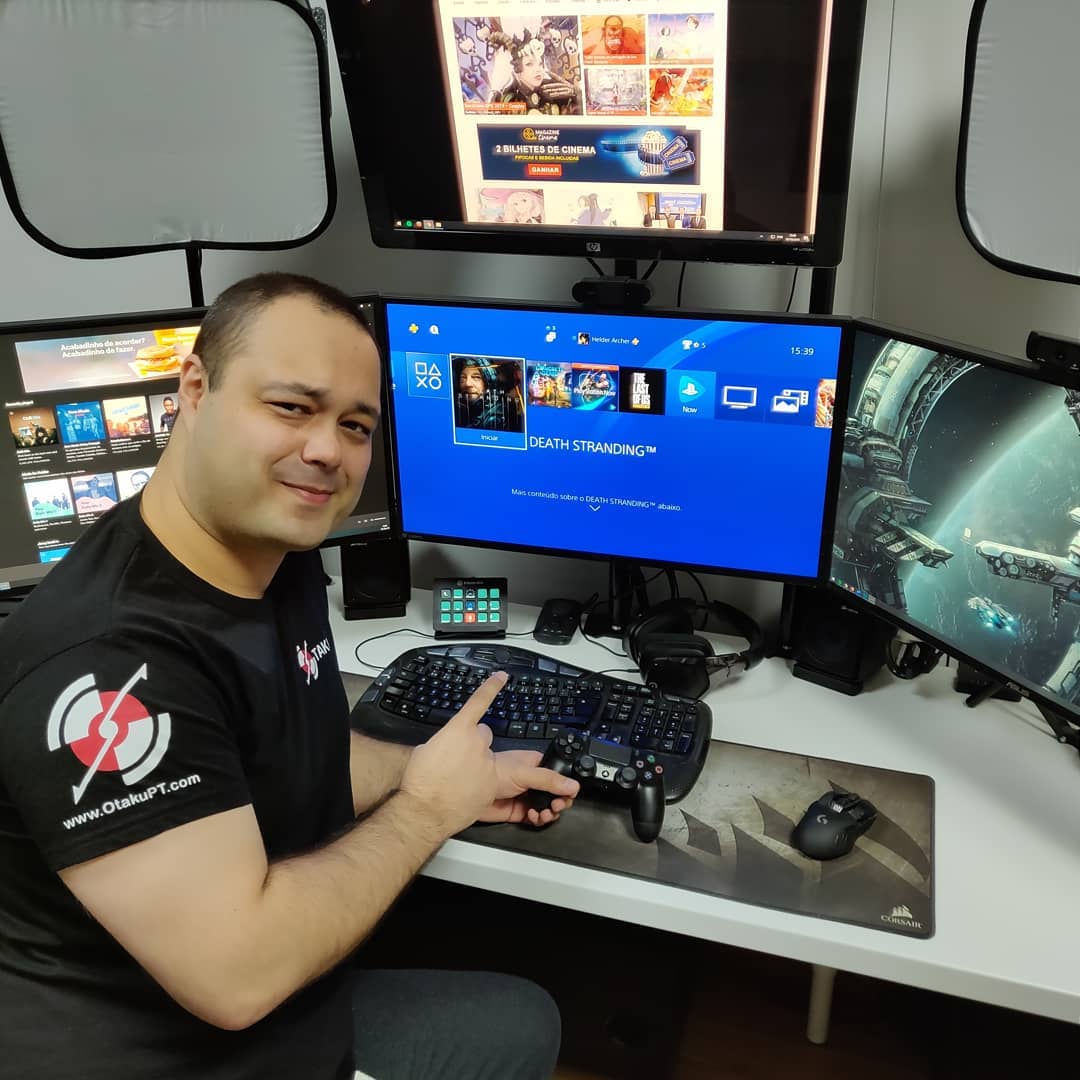 A trabalhar na review de Death Stranding. Lançamento dia 8 de novembro
