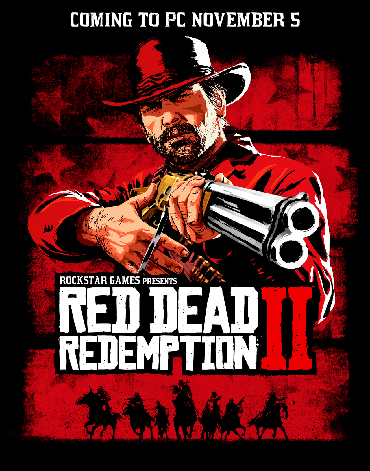 Imagem promocional de Red Dead Redemption 2 no PC
