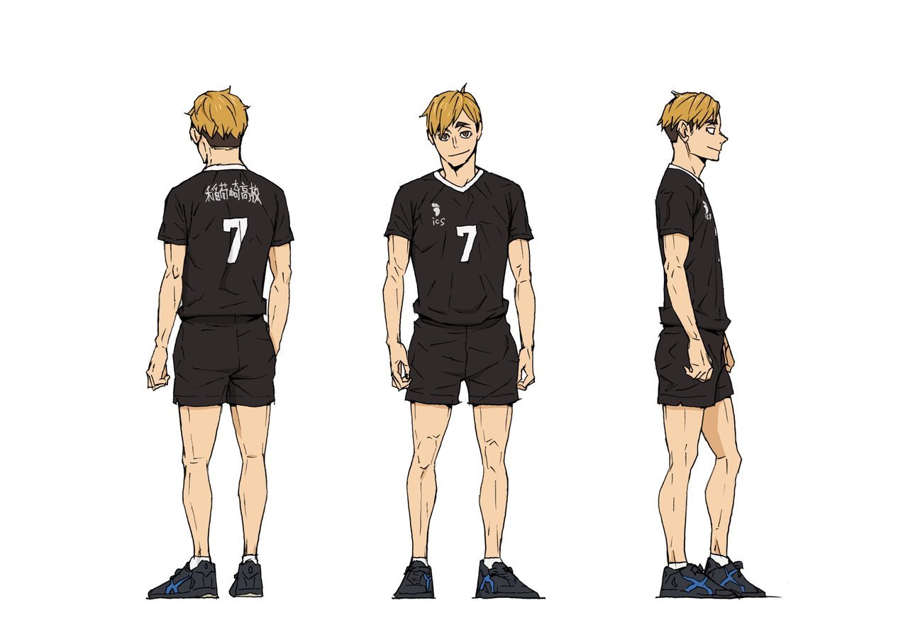 HGS Anime - Design de personagens para Haikyuu! 4 em melhor