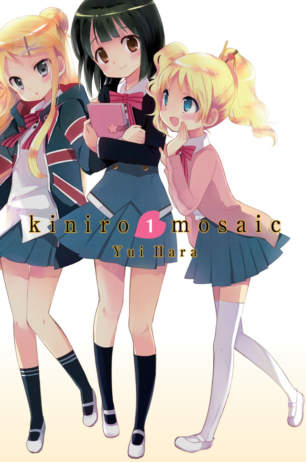 Capa do volume 1 de Kin-iro Mosaic