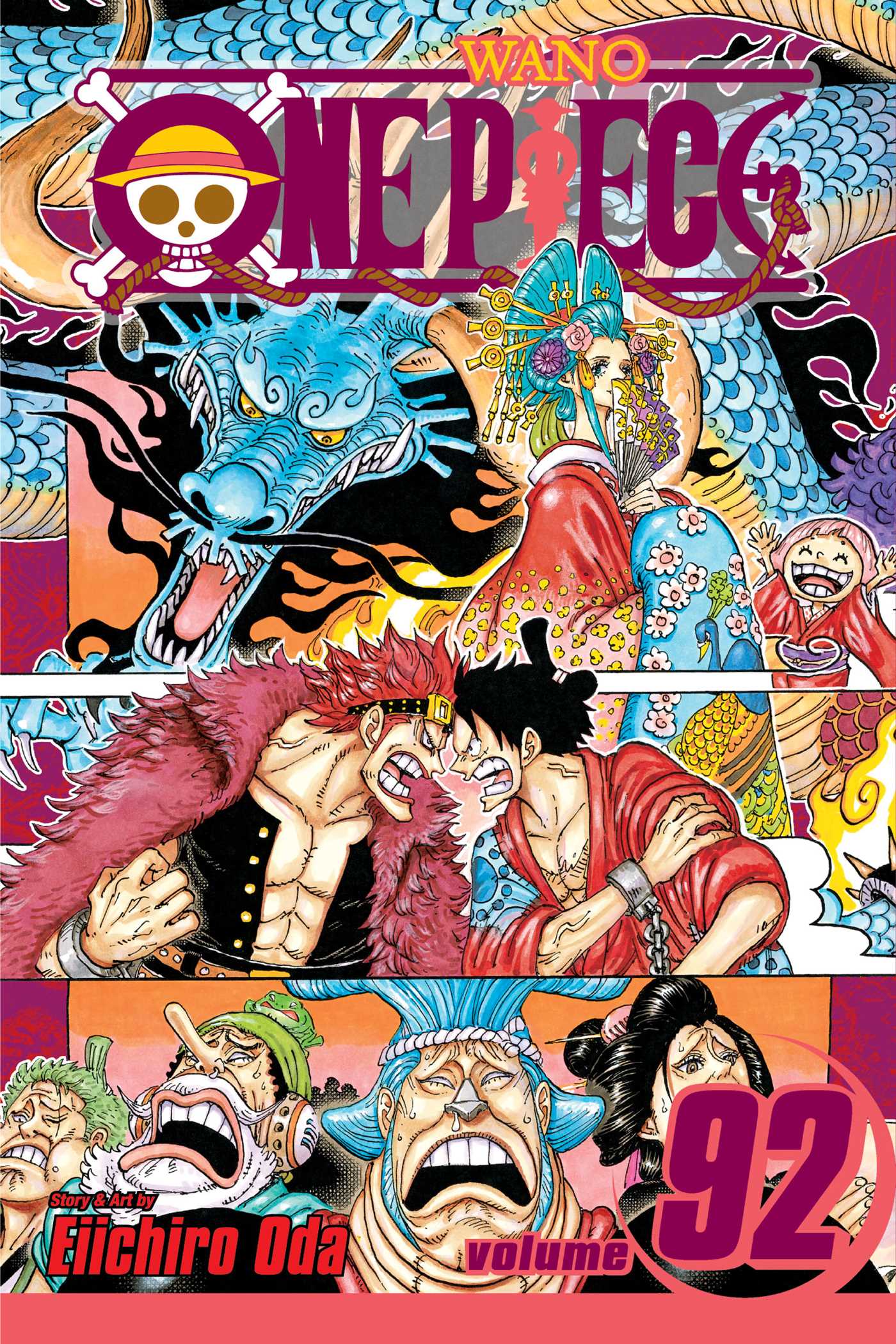 Caoa do volume 92 de One Piece