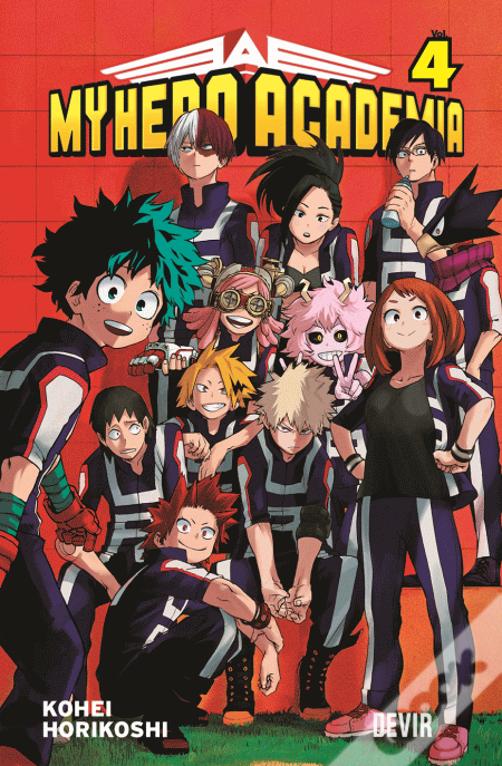 Volume 4 de My Hero Academia pela Devir