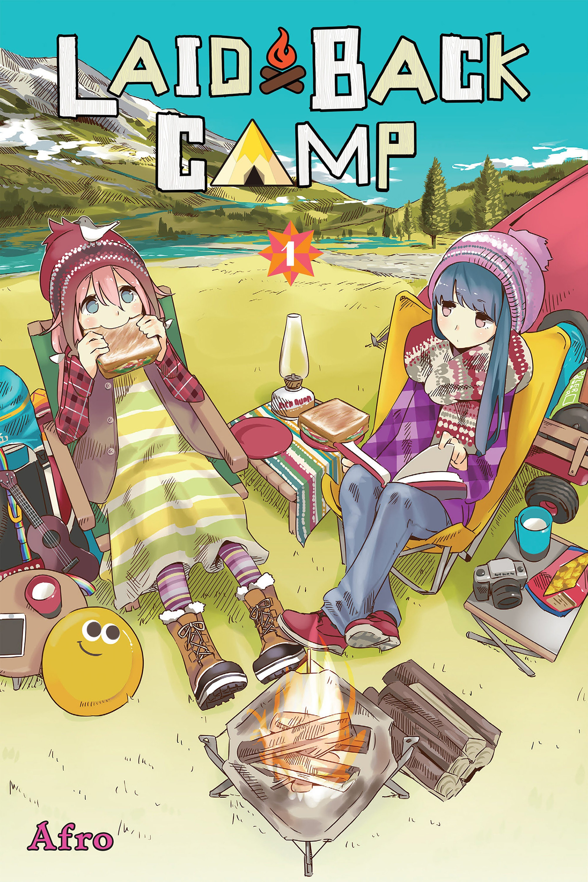 Capa do volume 1 de Yurucamp