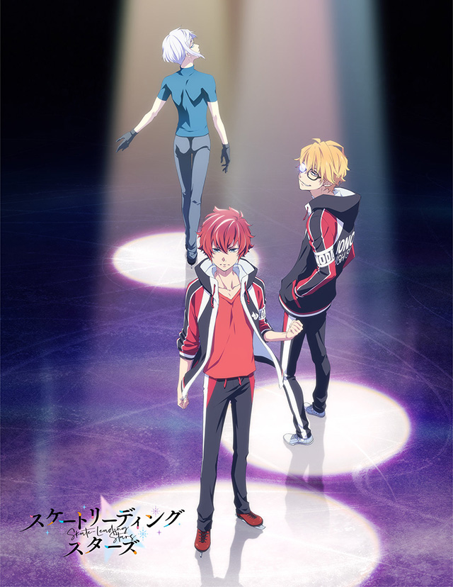 Imagem promocional do anime original de patinagem Skate-Leading☆Stars