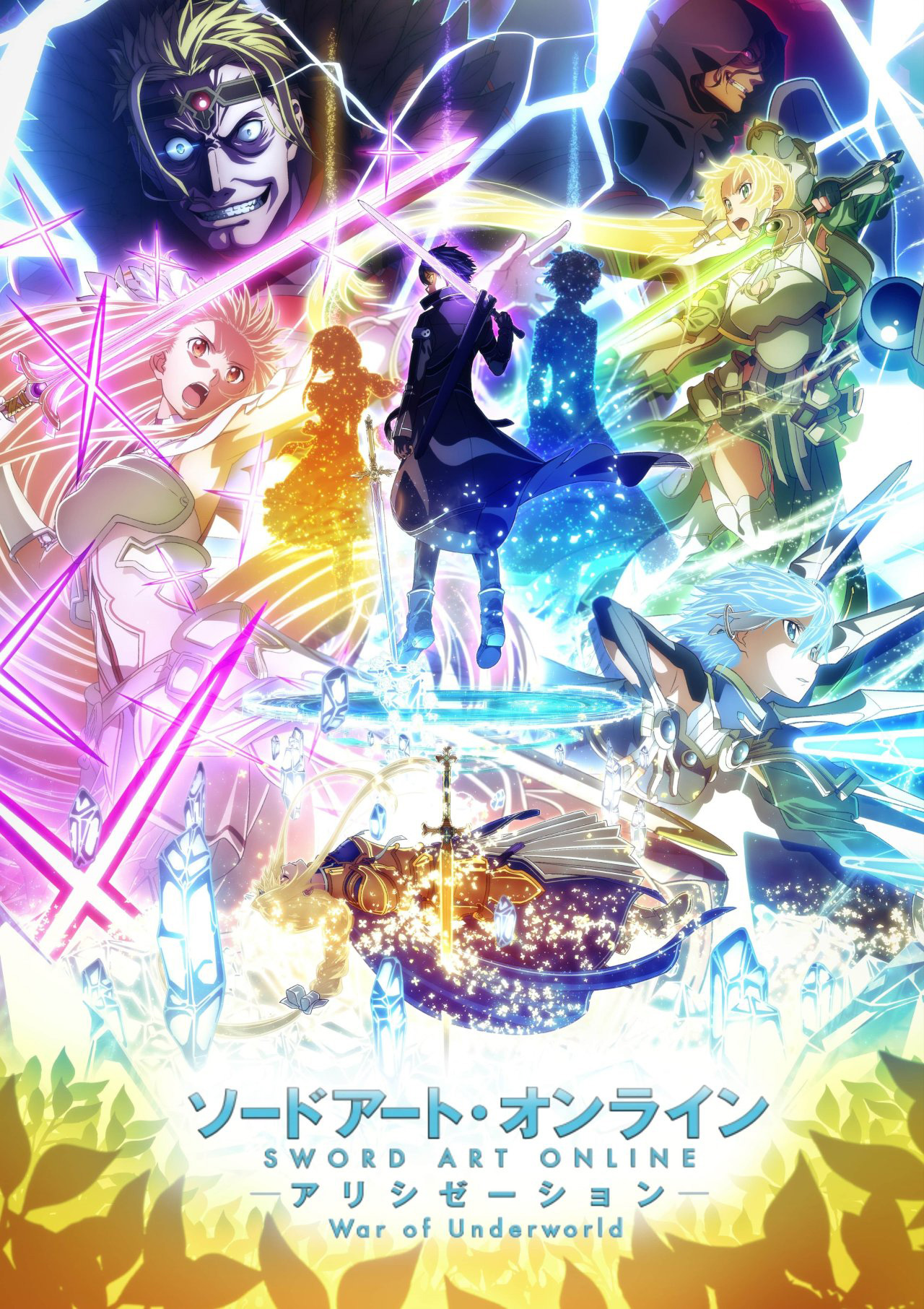 Imagem promocional da 2ª parte de Sword Art Online: Alicization – War of Underworld