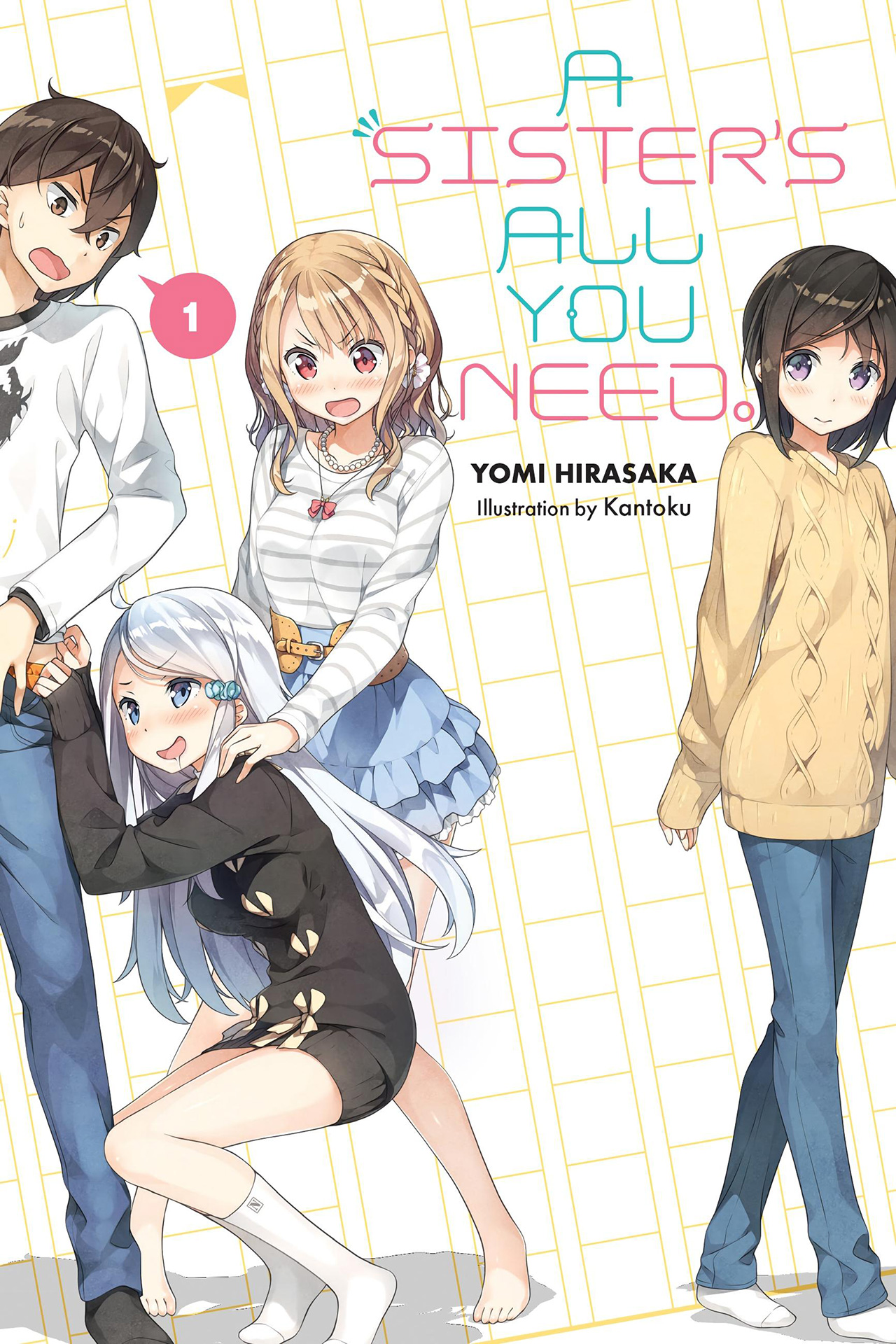 Capa do volume 1 de A Sister’s All You Need. (Imouto Sae Ireba Ii.)