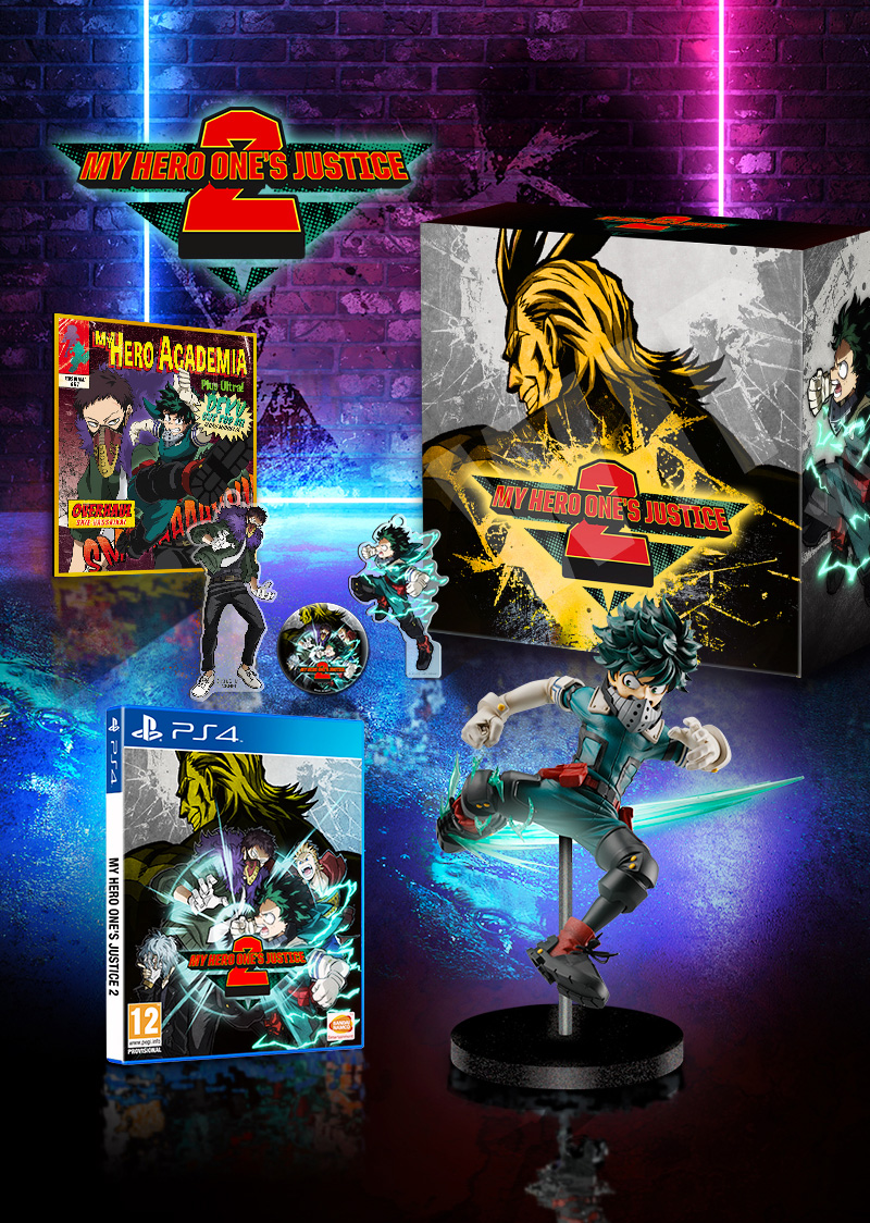 Edição de colecionador de My Hero One's Justice 2