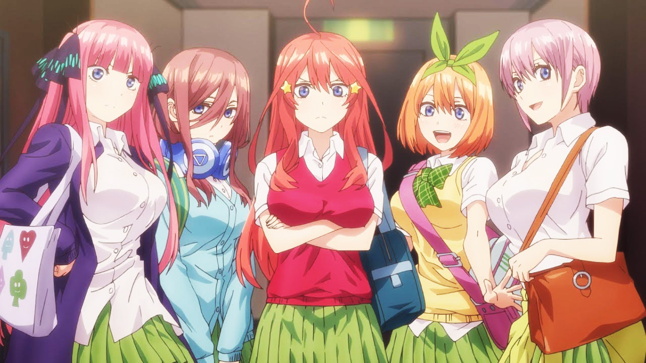 Faltam 3 capítulos para o fim do mangá The Quintessential Quintuplets