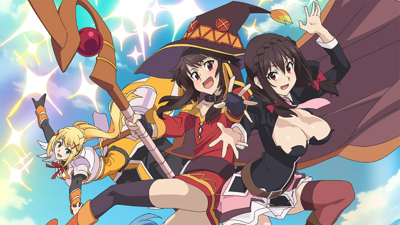 Imagem do DVD/BD do filme de KonoSuba OtakuPT.