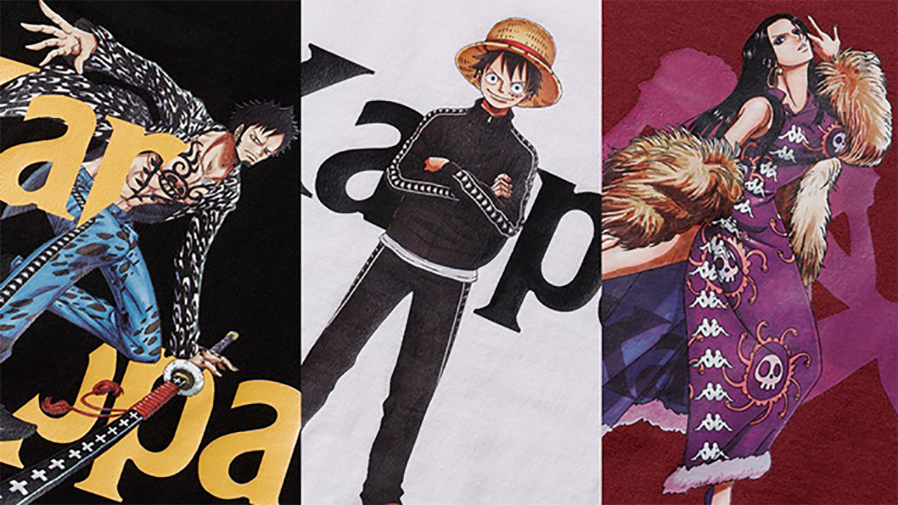 Kappa anuncia 2ª linha de roupa baseada em One Piece com Luffy, Law e  Hancock