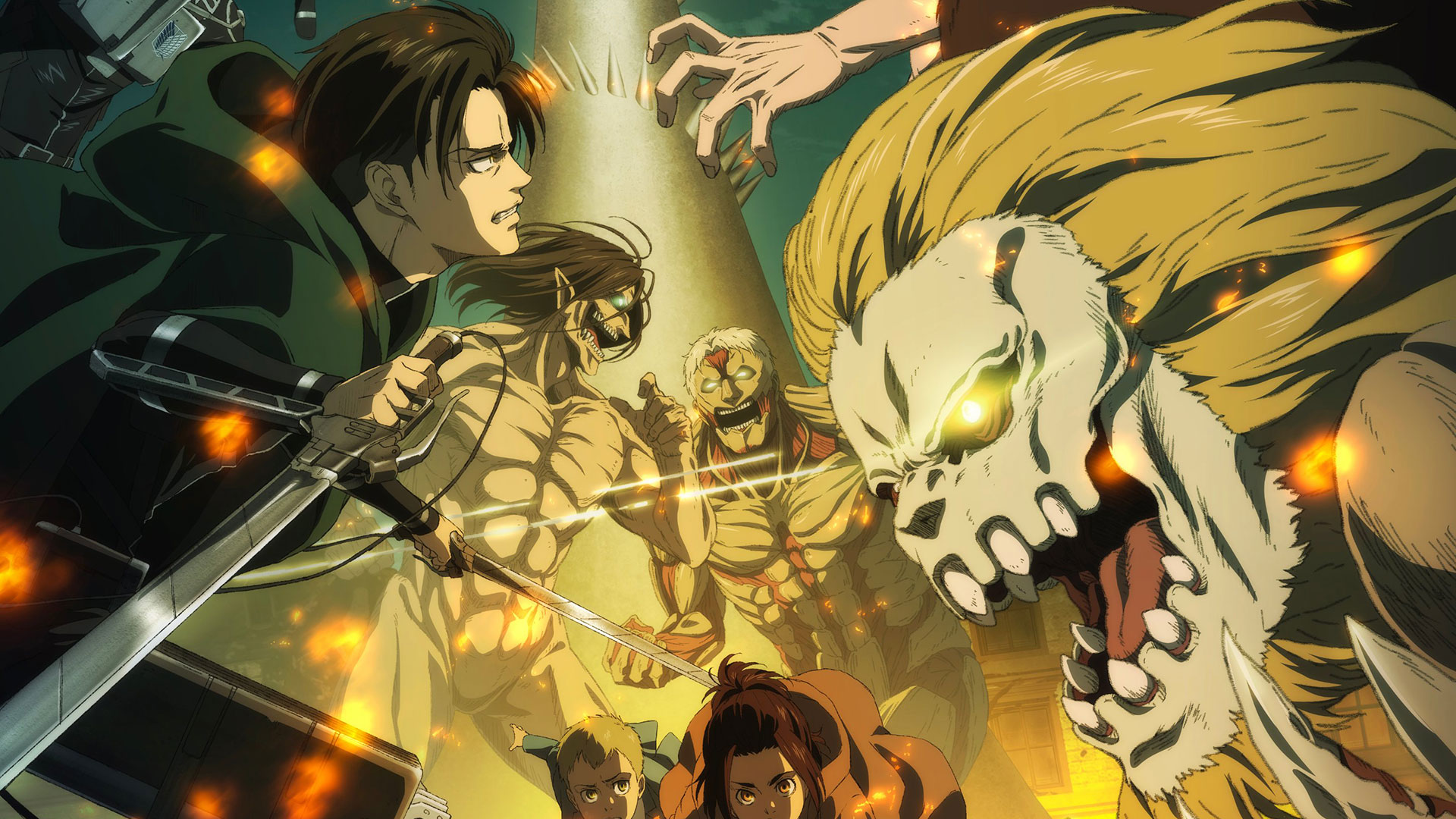 Nova imagem promocional de Attack on Titan 4