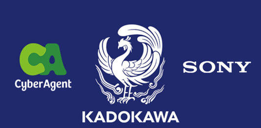Kadokawa formou aliança de capital com a CyberAgent e a Sony