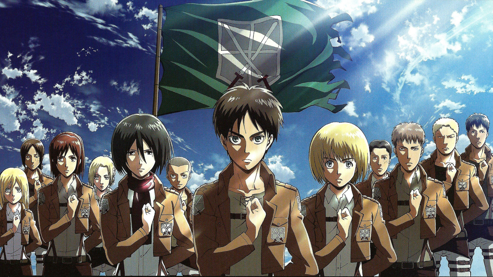 Os Personagens Principais de Attack on Titan: Idade, Altura