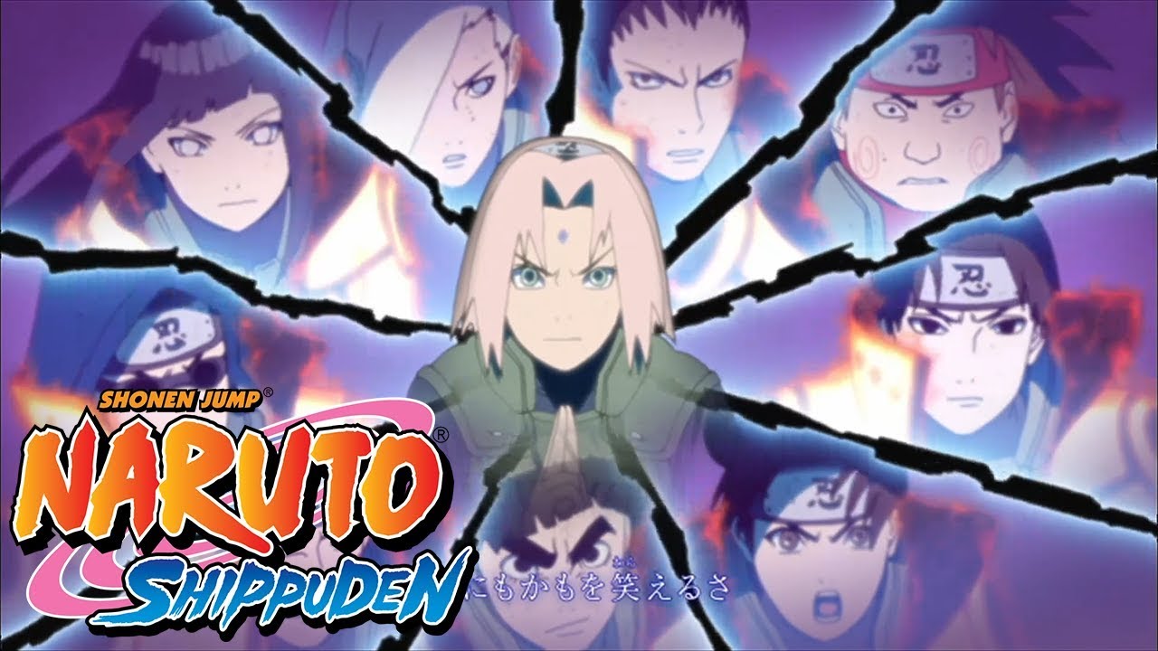 NARUTO SHIPPUDEN Abertura 13 Em Português - Niwaka Ame Ni Mo Makezu (P